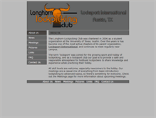 Tablet Screenshot of longhornlockpicking.com